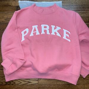 Parke Bubblegum Pink Mockneck Sweater